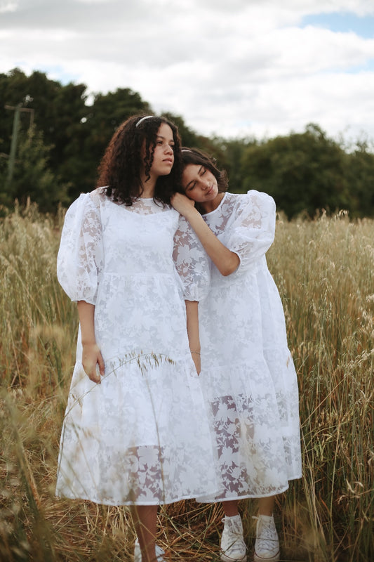 FLORENTINA DRESS IN WHITE